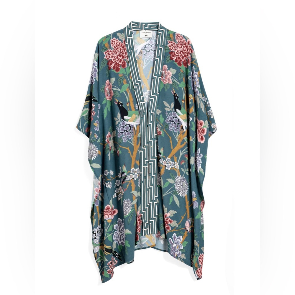 H&M GP&J Baker Floral Kimono Jacket